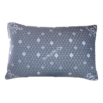 NATURALLY JOJO 石墨烯超導極凍獨立筒枕 冬夏兩用 50顆獨立筒彈簧  70cm x 48cm x 23cm  1個  灰色