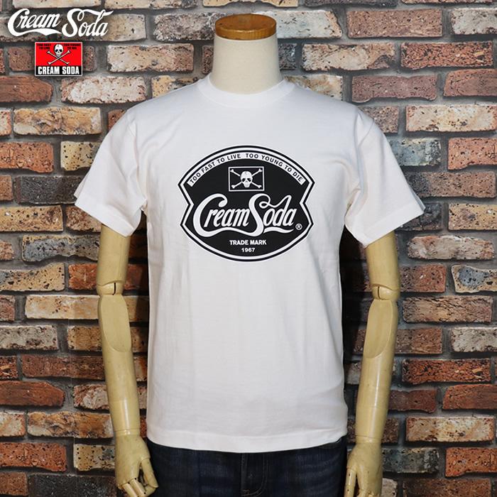 CREAM SODA 新ドクロ シャツ 楽天市場】CREAM SODA新ドクロTシャツ(旧価格版)ブラック