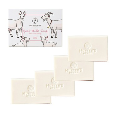 澳洲Hunter‘s Dream 獵人谷之夢 頂級山羊奶滋潤皂(4 入組 200g/盒)