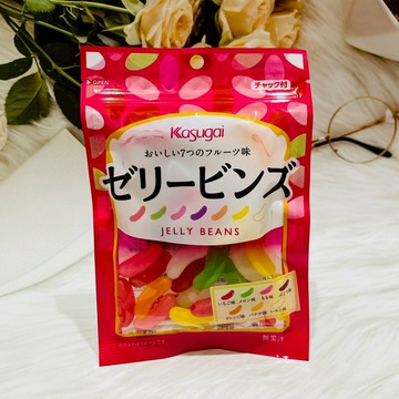 日本  Kasugai 春日井 雷根糖 雷根軟糖 76g 水果軟糖 草莓 哈密瓜 桃子 柳橙 檸檬 香蕉 葡萄