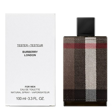BURBERRY London 倫敦男性淡香水 100ml-Tester包裝