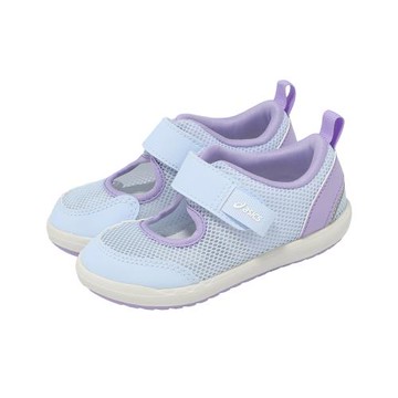 Asics 亞瑟士 休閒鞋 Meshoes Baby 3 小童 學步鞋 藍 紫 魔鬼氈 1144A431400