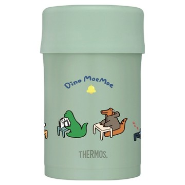 THERMOS 膳魔師 旅遊恐龍 不鏽鋼真空食物燜燒罐 JBN-501DMM-FG  綠色  1個  500ml