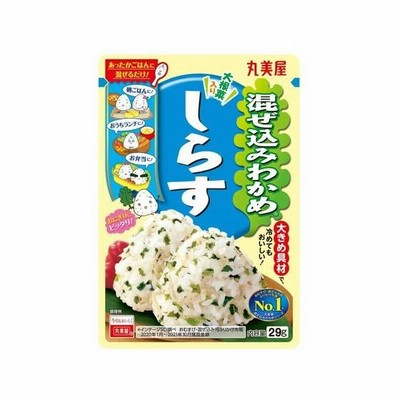 丸美屋/混ぜ込みわかめしらす 29g