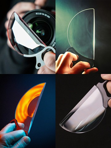 LIPA麗拍 手持濾鏡 多棱鏡 手持屈光鏡 分裂旋渦鏡 拖影鏡 前景特效 單反相機濾鏡配件