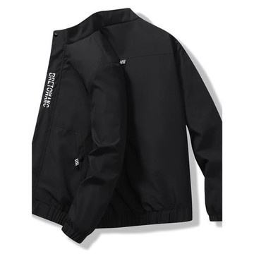 春秋款男士立領夾克韓版潮流外衣學生外套男防風休閑時尚外穿褂子