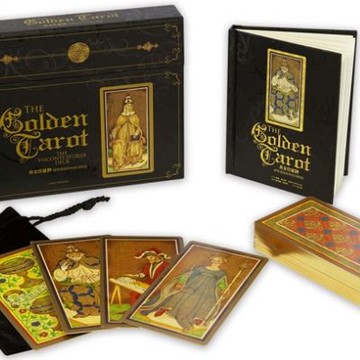 黃金塔羅牌：維斯康提經典復刻牌組（暢銷刷金版）【城邦讀書花園】