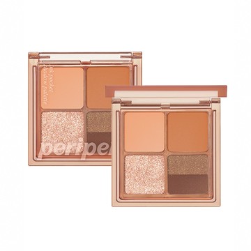 PERIPERA 口袋四格眼影盤 升級版-003秋日大地棕-1.8gx4