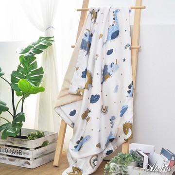 【Great Living格蕾寢飾】英國Abelia 夢見小恐龍 天絲兒童抗菌涼被 105*120CM