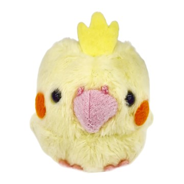 動物造型吊飾  黃色玄鳳  1個