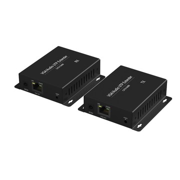易控王 150M VGA訊號網路延伸器 CAT6e 1080P高畫質 VGA延伸器 (40-002-02)