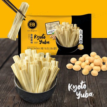 今都腐竹/豆皮(110g/包)#全素#火鍋#非基改#非油炸-2H1B【魚大俠】FF972