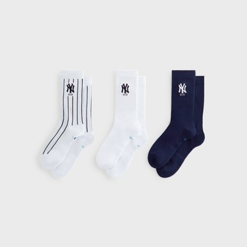 AirRoom正品 2025AW Kith Yankees 3-Pack Socks 聯名 紐約 洋基 三雙一組 襪子