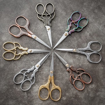 古典精致手工復古中式小剪子茶包剪茶葉包裝茶剪茶藝茶道配件茶具