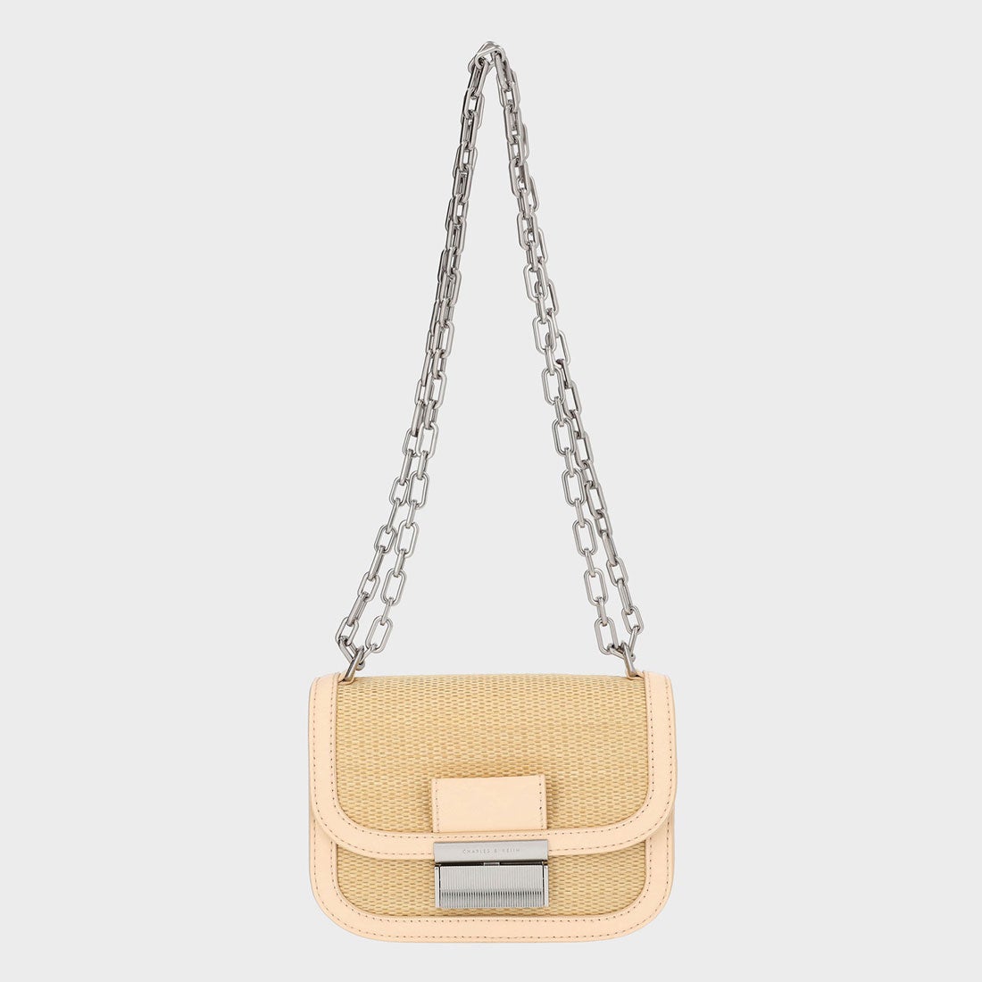 Charlot シャーロット チェーンハンドルバッグ （Beige） | LINE