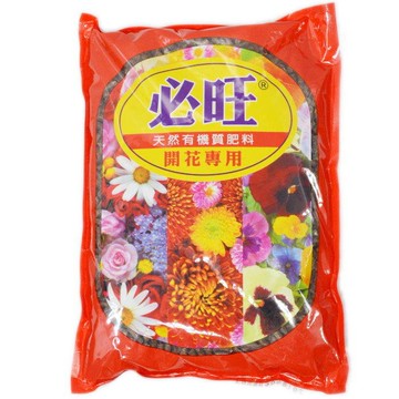 開花肥800g 必旺 天然有機肥 花卉 草花 蔬果 肥料 培養土 基肥【I10】 123便利屋