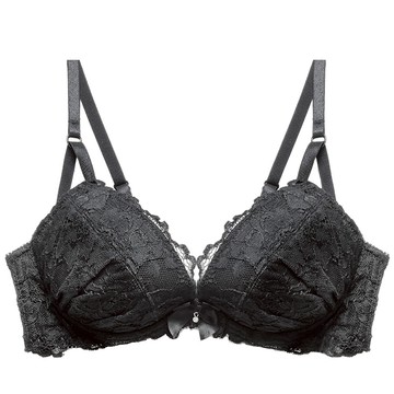 FLORA LOVELY 冰氛樂 B~F罩杯成套日本內衣-黑色