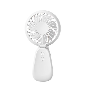 CONCERN 康生健康科技 3in1七彩小涼扇 輕巧便攜 七彩燈光  白/紫