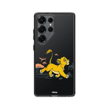 Galaxy S25 Ultra Clear 酷墨灰 - Disney - Lion King 迪士尼-獅子王 - 辛巴成長中