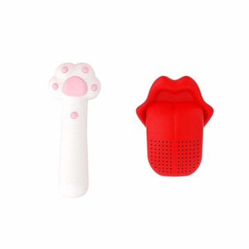 貓手 & 舌頭泡茶器 - 兩入
