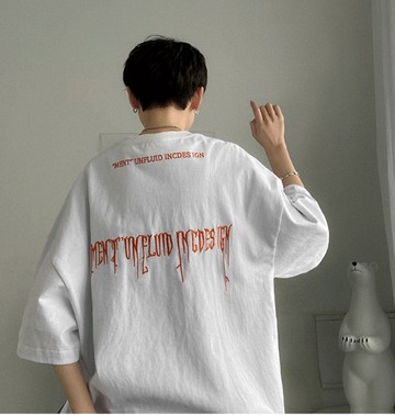 FINDSENSE X  男女 短袖 情侶 新款寬鬆 百搭 學生上衣半袖T恤