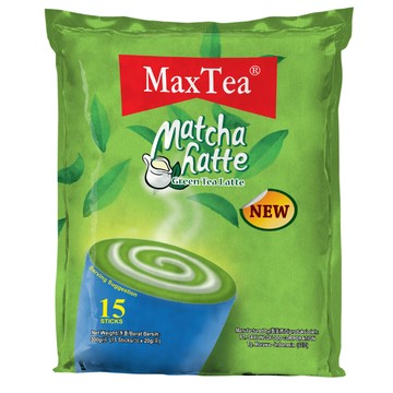 [家速配]美詩泡泡抹茶拿鐵拉茶300g(20gx15)