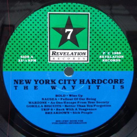 York City Hardcore) The Way It Is (US 2nd Press LP