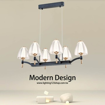 銅製品玻璃造型吊燈 F94-19-30253