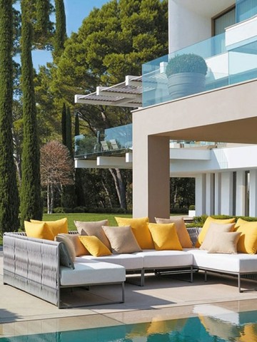 優樂悅~戶外編藤沙發藤桌椅庭院露臺外擺酒店民宿組合茶幾地產樣板房陽臺