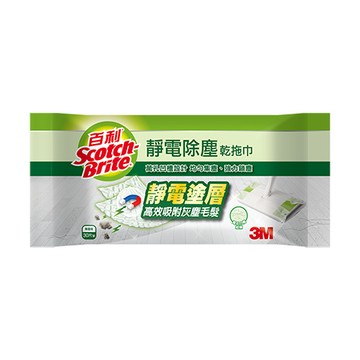 3M百利靜電除塵乾拖巾/DMD-B/30張/包