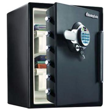 【原裝進口】美國SentrySafe金庫指紋辨識及電子式密碼鎖防火防水金庫（大）SFW205BXC金庫 防火保險箱 保險櫃 密碼鎖