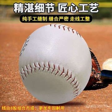 ✨免運+臺灣倉出貨✨壘球小學生專用10寸軟式硬棒球訓練球中考標準運動會比賽投擲壘球