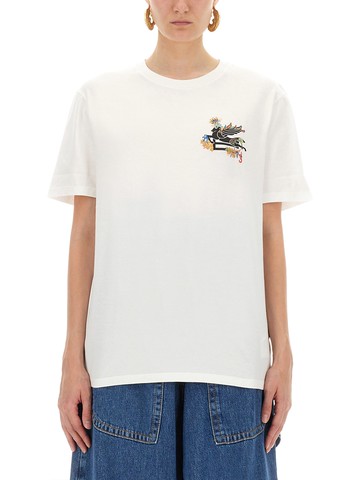 etro t-shirt with pegasus
