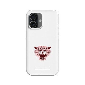 iPhone 17 SolidX 白 - Catalina Estrada - Pink Tiger Head