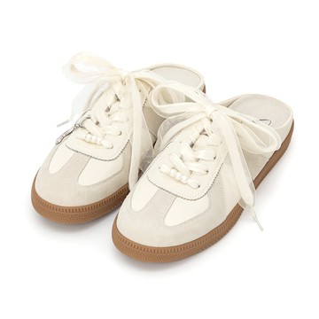 D+AF 【Disney】牡蠣寶寶真皮德訓穆勒鞋