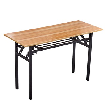 折疊辦公桌 長方形折疊桌子簡約培訓桌會議辦公桌簡易家用電腦餐桌【MJ193973】