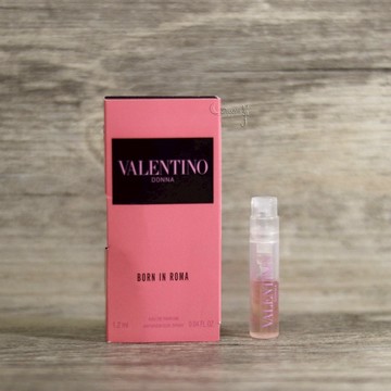 Valentino 范倫鐵諾 訂製羅馬 Born In Roma 女性淡香精 1.2mL 試管香水 全新