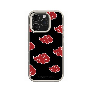 iPhone 16 Pro SolidX 貝殼灰 - 火影忍者 Naruto - LOGO系列-曉