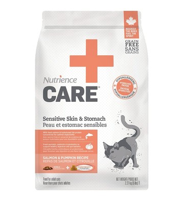 紐崔斯Nutrience CARE+系列-頂級無穀處方貓糧-皮膚及腸胃配方