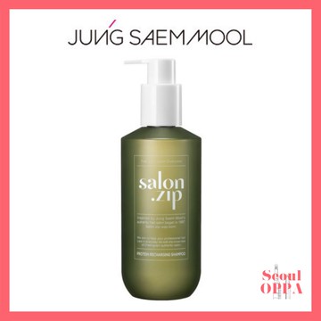 [Jung Saem Mool] 鄭瑄茉 Salon.zip 蛋白充電洗髮水 400ml 沙龍診所防脫髮護理
