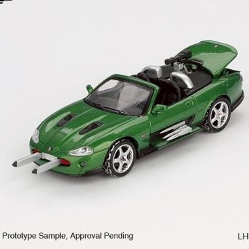【東海模型】[吊卡版] MINIGT 1/64 捷豹 Jaguar XKR Die Another Day LHD MGT00908-007E 英文版