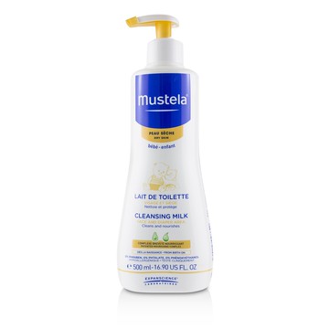 慕之恬廊 Mustela - 溫和清潔乳(臉部、屁屁/新生兒、乾性肌膚適用)Cleansing Milk