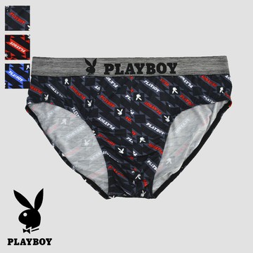 【PLAYBOY】親膚柔纖絕對動展三角褲-SPB030