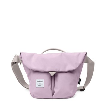 日常防潑水斜背包L號 KASEN ECO (肥皂紫)