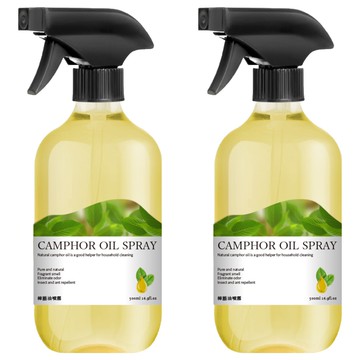 QUNDO 康朵 大容量樟腦油噴霧 500ml  2個  1個裝