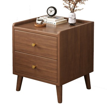 免運 可開發票   床頭櫃簡約家用新中式床邊夾縫櫃抽屜收納儲物櫃出租屋小型床邊櫃