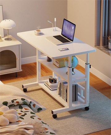可移動床邊桌升降桌子電腦桌家用臥室書桌宿舍懶人簡易學生寫字桌/升降桌/邊桌/可移動桌/書桌/辦公桌/學習桌/電腦桌/筆記本桌/桌子