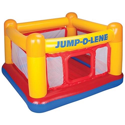 Intex Playhouse Jump-O-Lene Inflatable Bouncer, 68" X 68" X 44", for Ages 3-6 by Intex