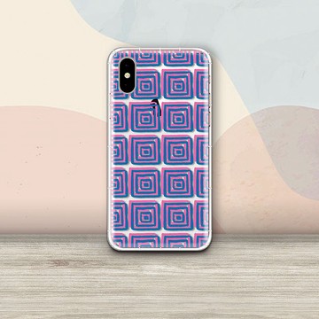 幾何排列 支援各品牌手機殼CSAF04