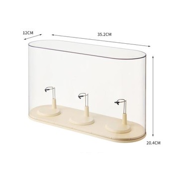 【LEZUN/樂尊】labubu展示盒 手辦展示櫃